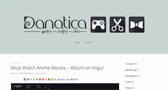 Desktop Screenshot of danatica.com